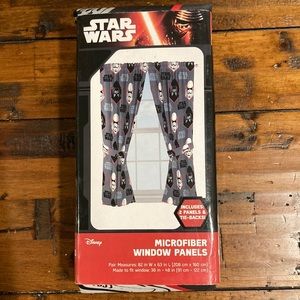 NIB Star Wars Curtain Panels